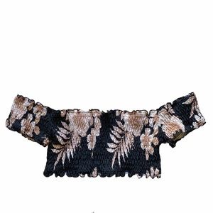 Pink Bikini Short Sleeve Top